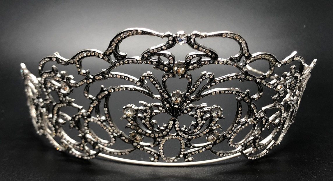 Tiara plata circonitas
