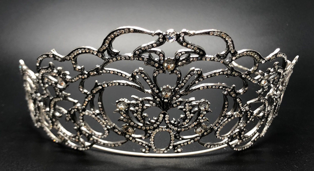 Tiara plata circonitas