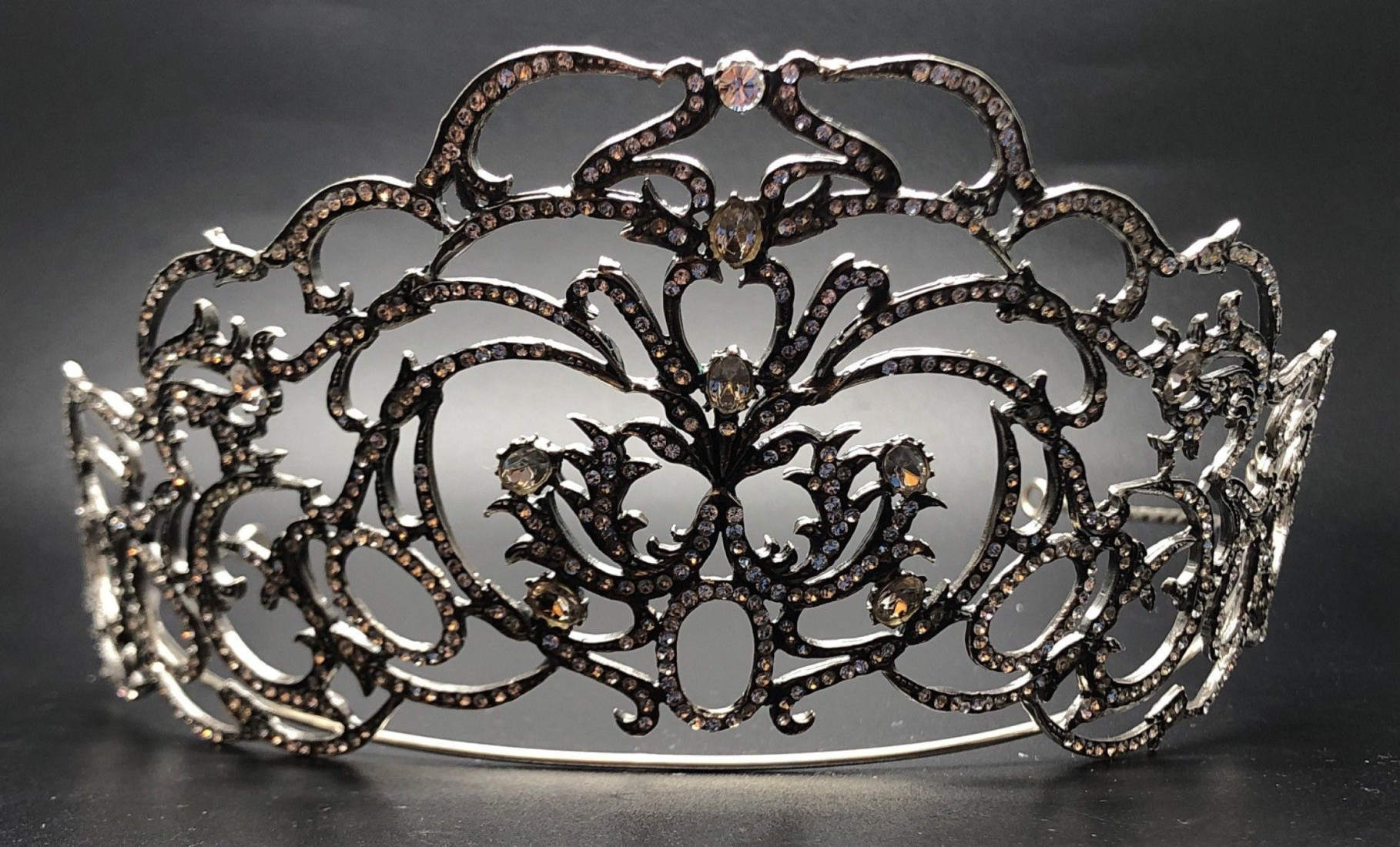 Tiara plata circonitas