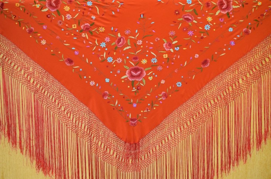 Mantones de Seda Bordados a Mano | 140cm | Juan Foronda