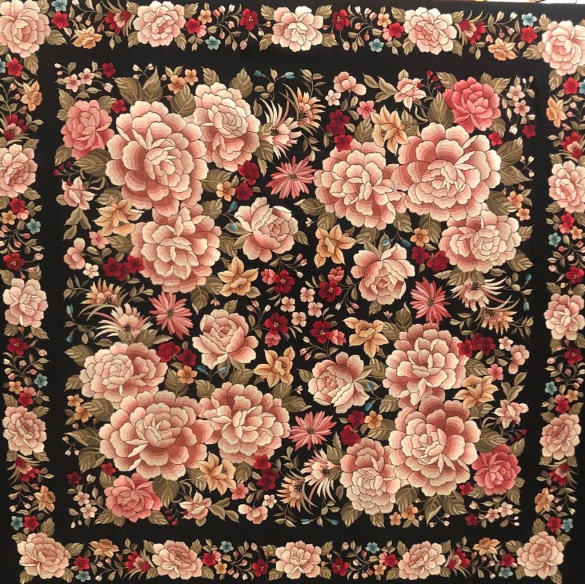 Mantón mano seda 140cm