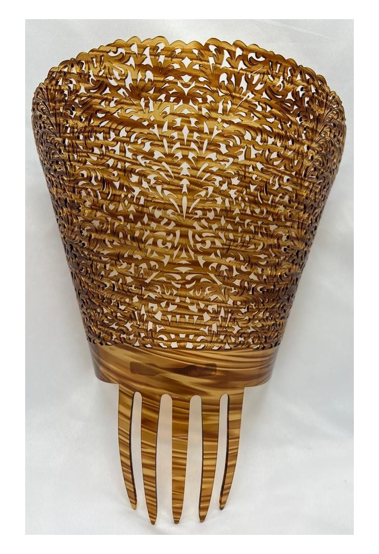 Peina burilada habana 19cm