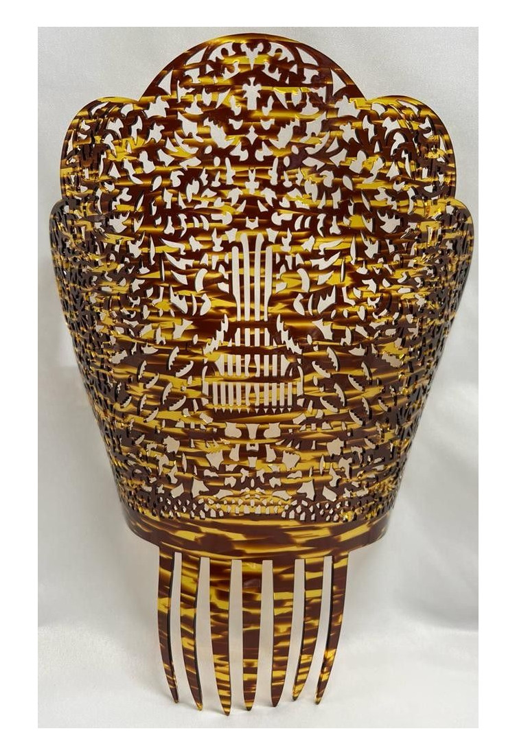 Peina concha color carey 20cm