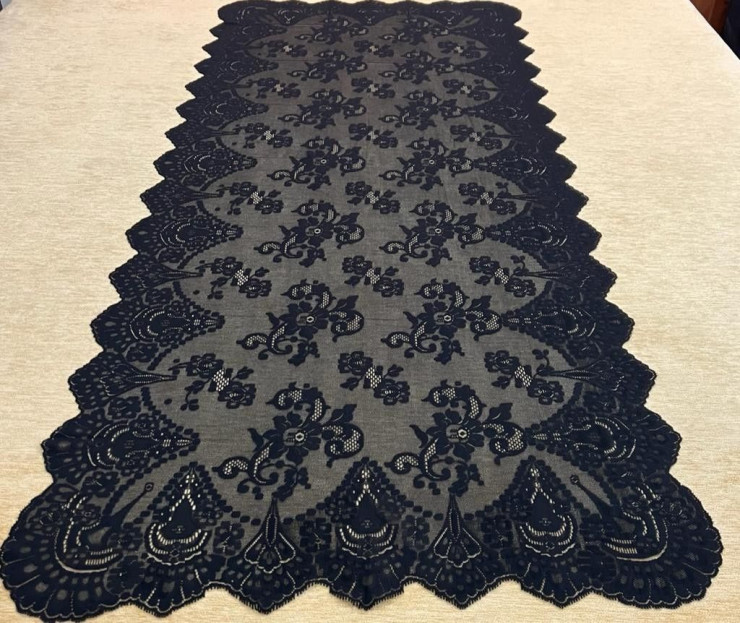 Mantilla máquina echarpe 70*170