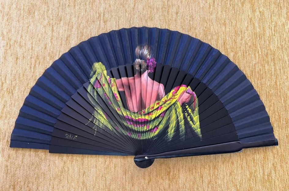 Abanico flamenca
