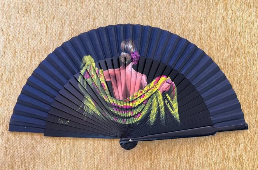 Abanico flamenca