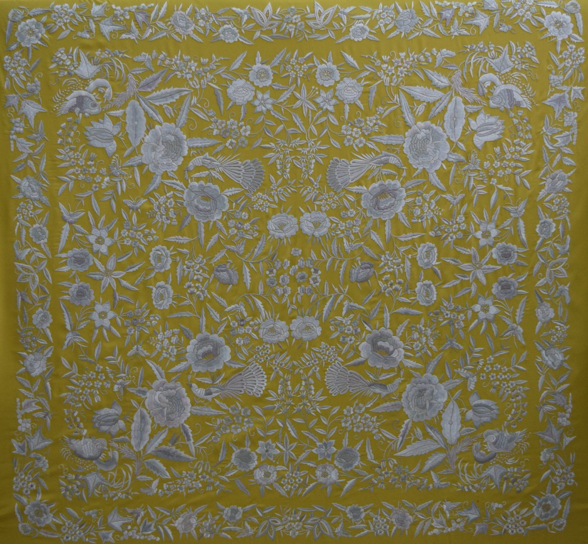 Mantón máquina crespón 150cm