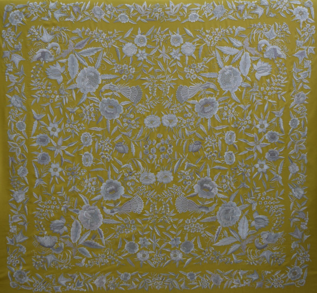 Mantón máquina crespón 150cm