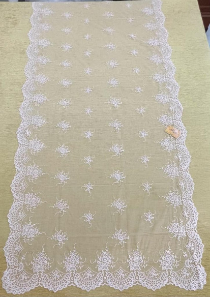 Mantilla máquina nude 100*220