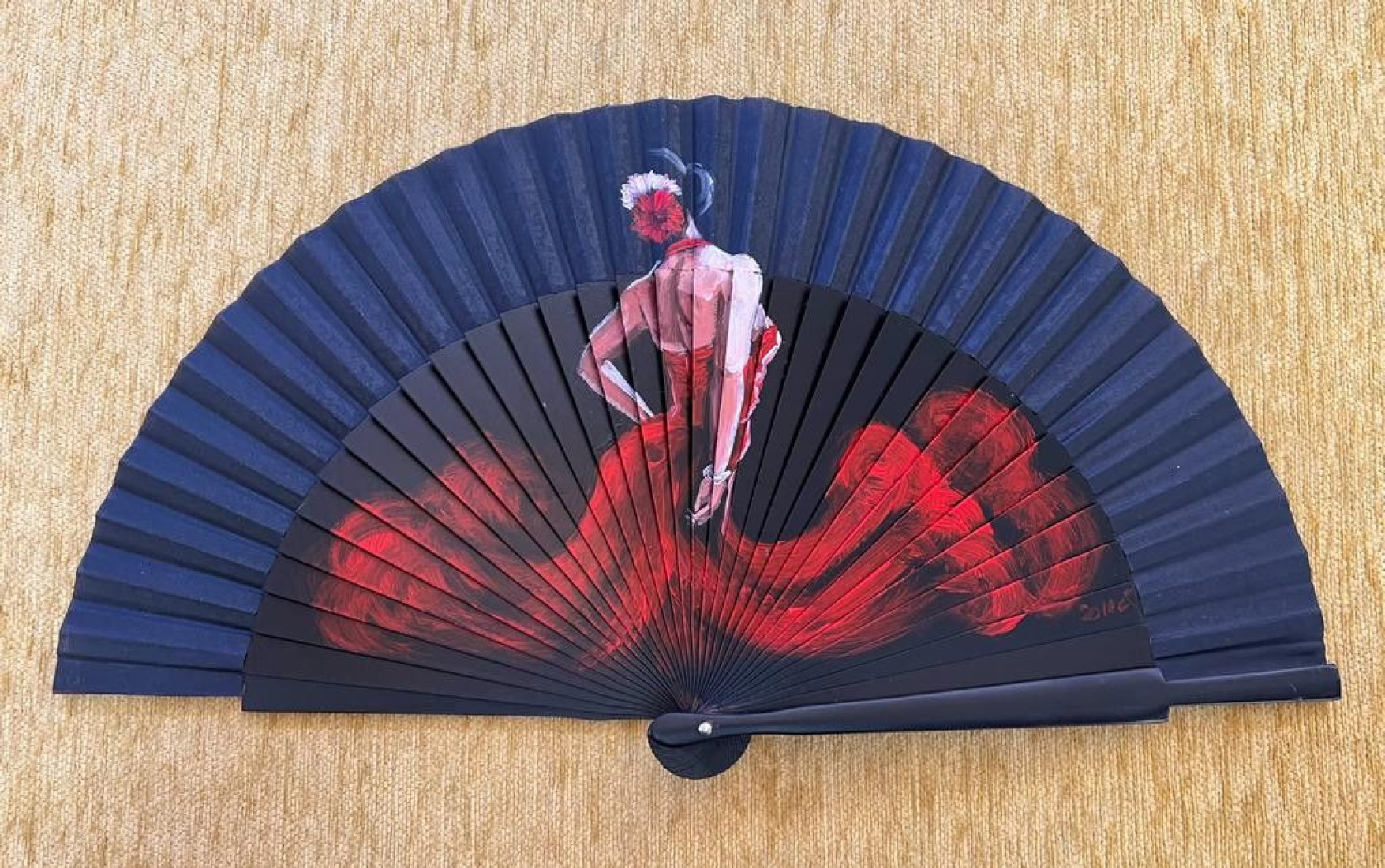 Abanico flamenca