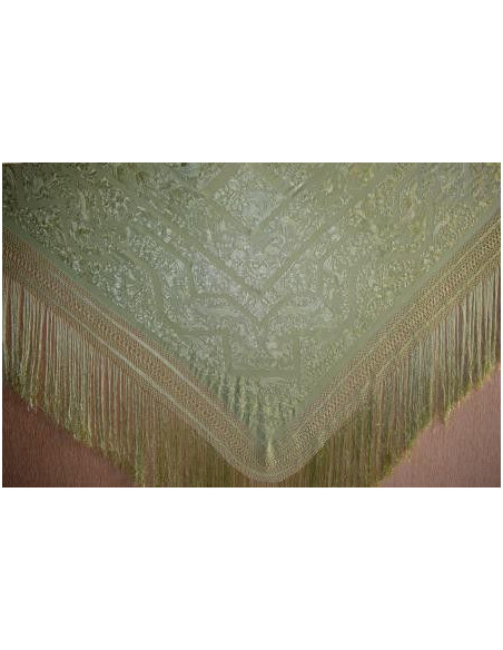 Mantón mano seda 140cm