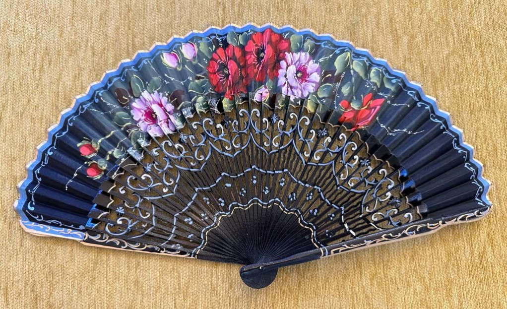 Abanico peral flores