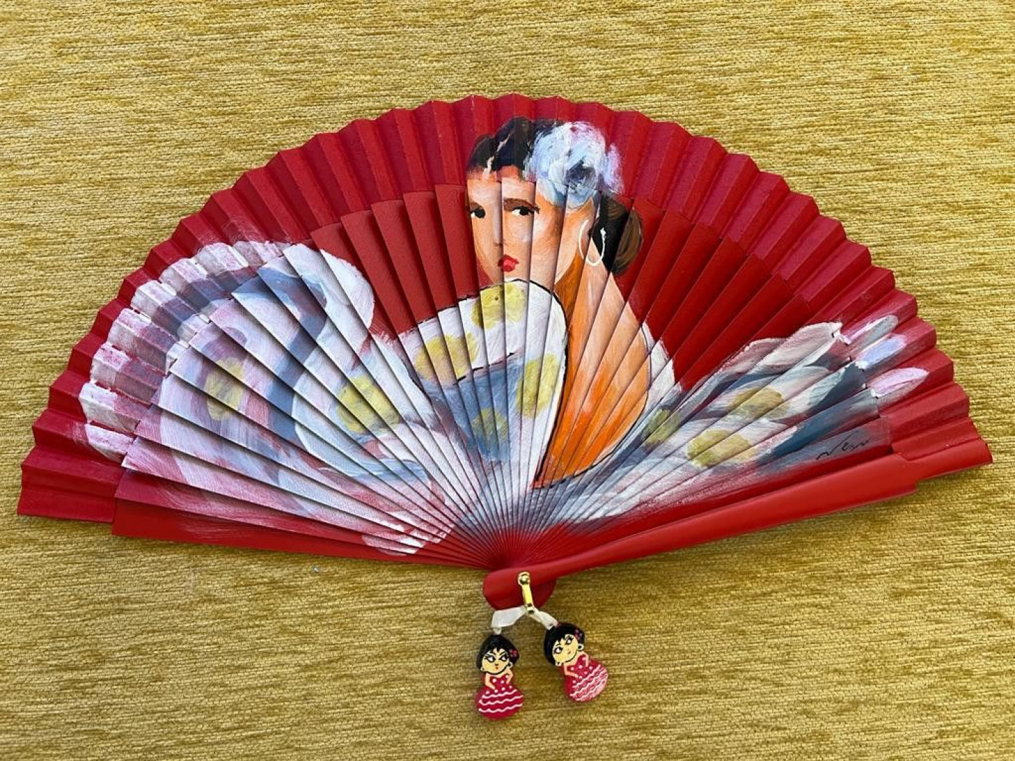 Abanico flamenca
