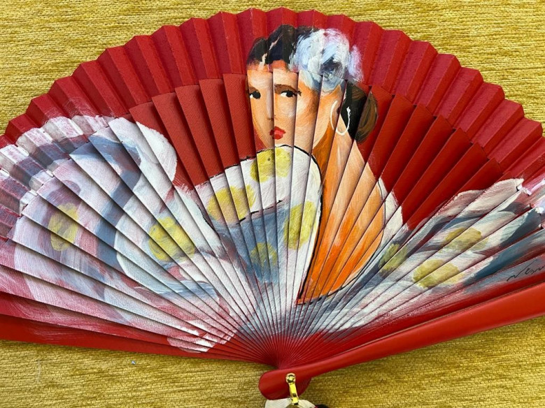 Abanico flamenca