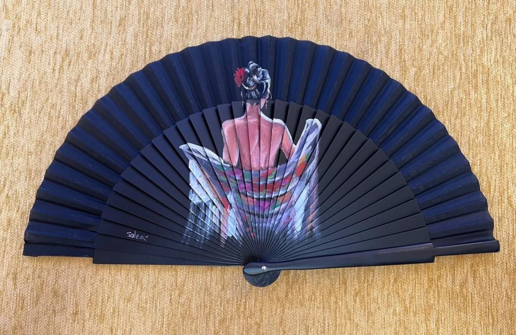 Abanico flamenca