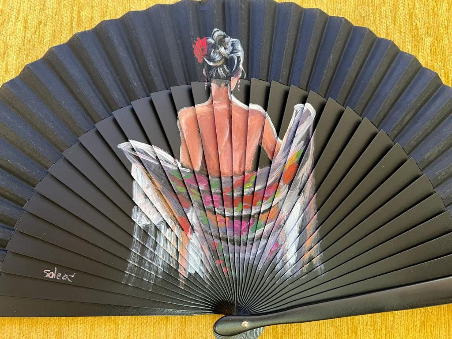 Abanico flamenca