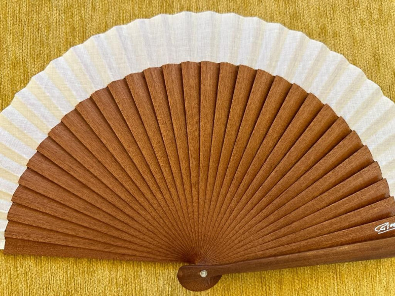Abanico bolso liso pulido