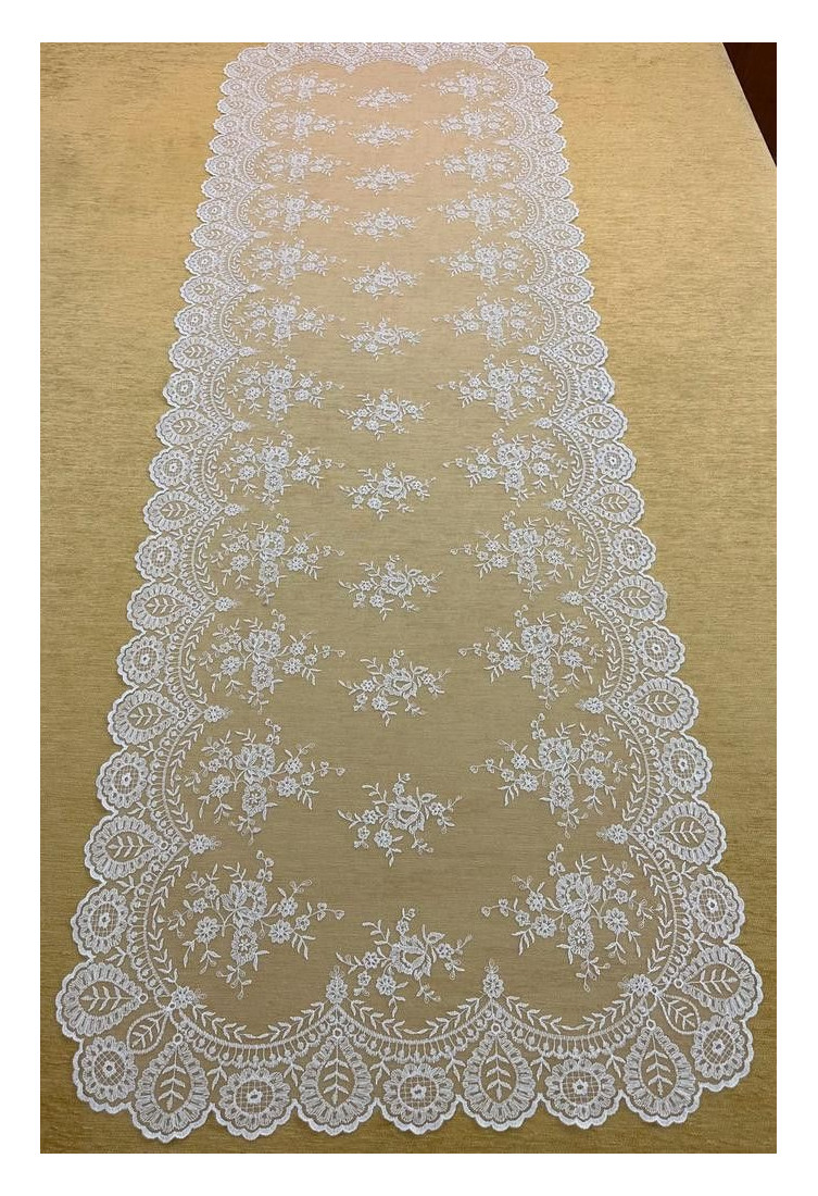 Mantilla máquina niña 65*185