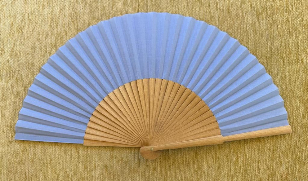 Abanico liso 23cm