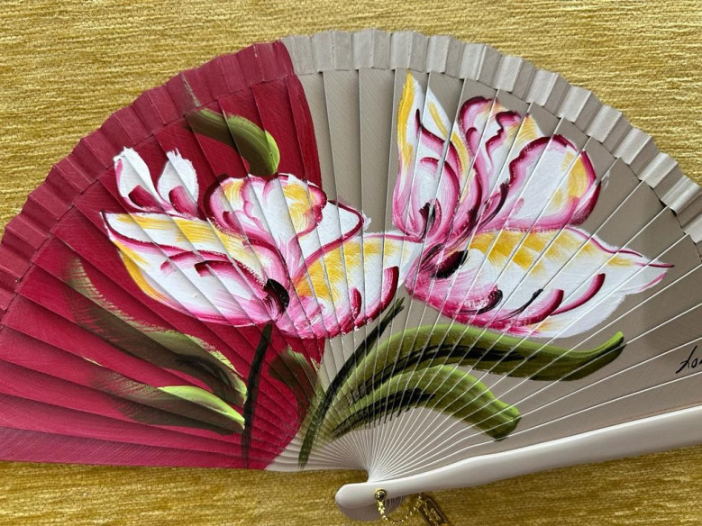 Abanico flores