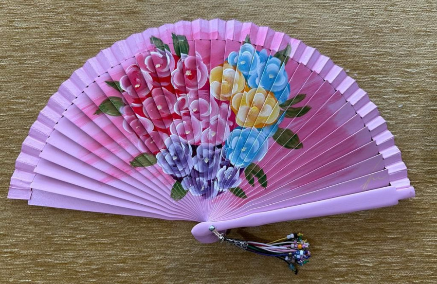 Abanico flores
