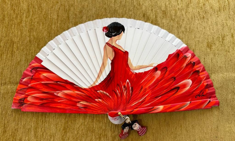 Abanico flamenca