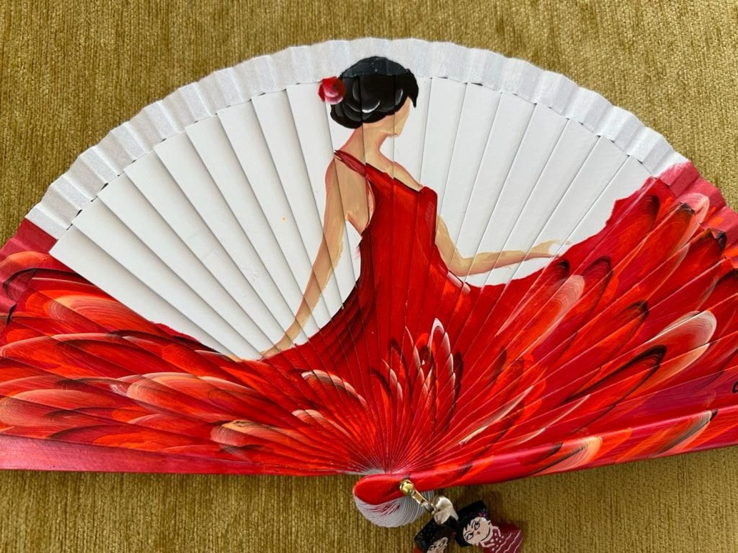 Abanico flamenca