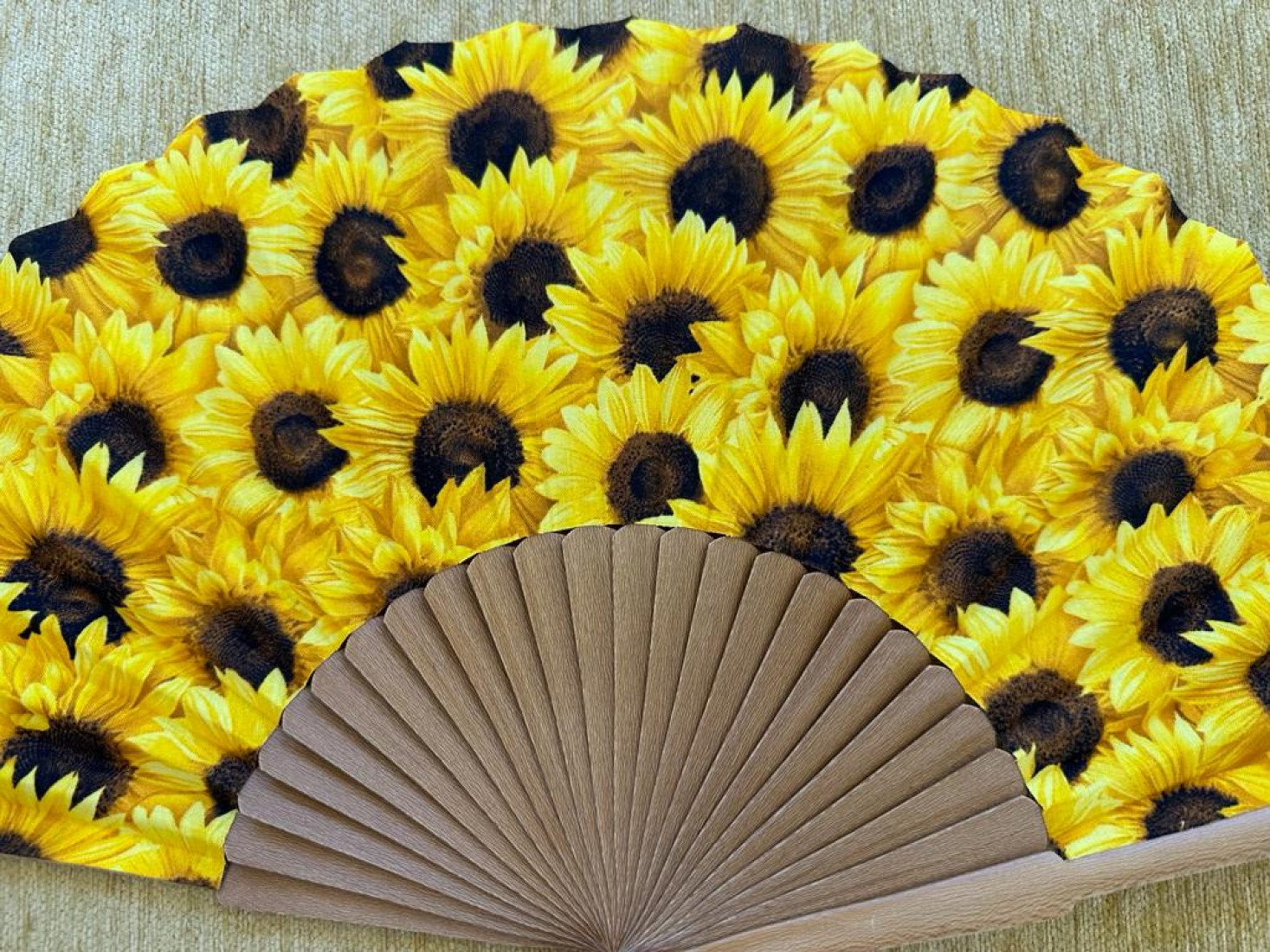 Abanico girasoles