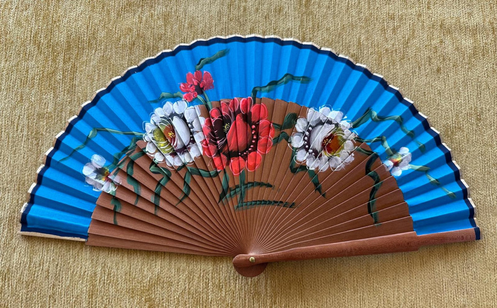 Abanico flores