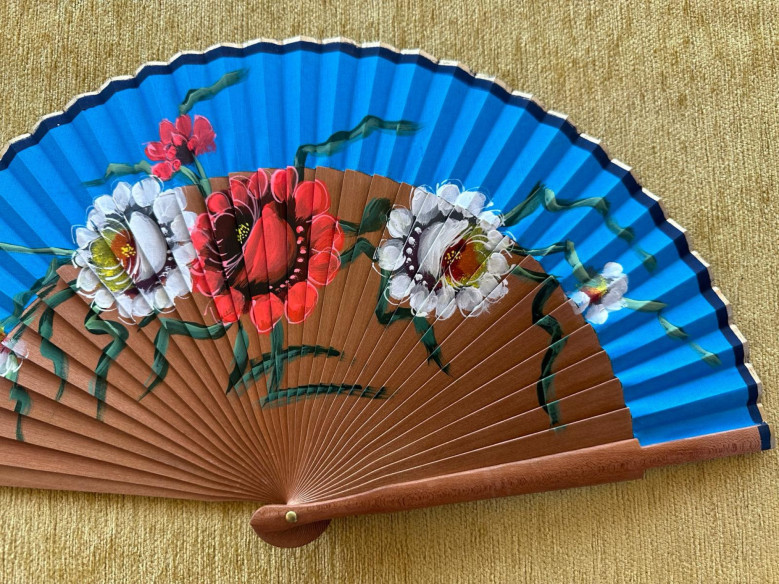 Abanico flores