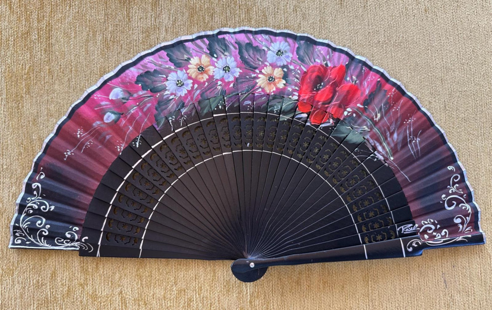 Abanico flores