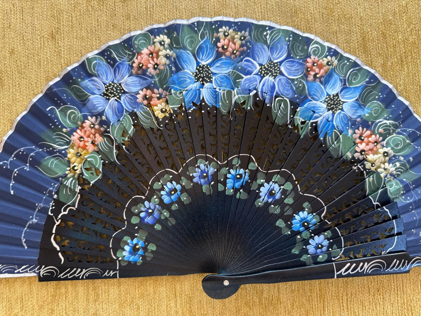 Abanico flores