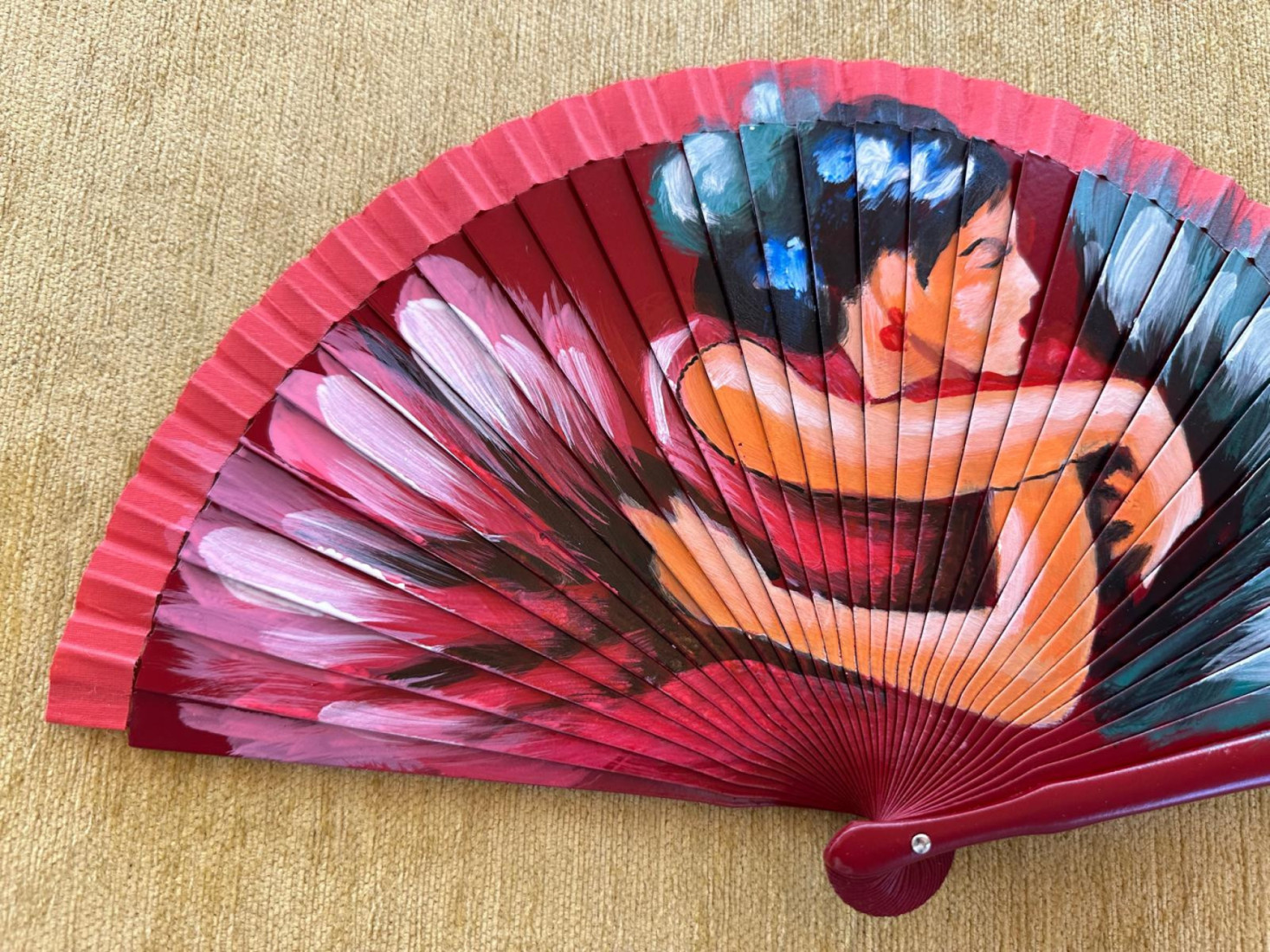 Abanico flamenca