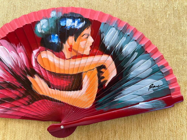 Abanico flamenca