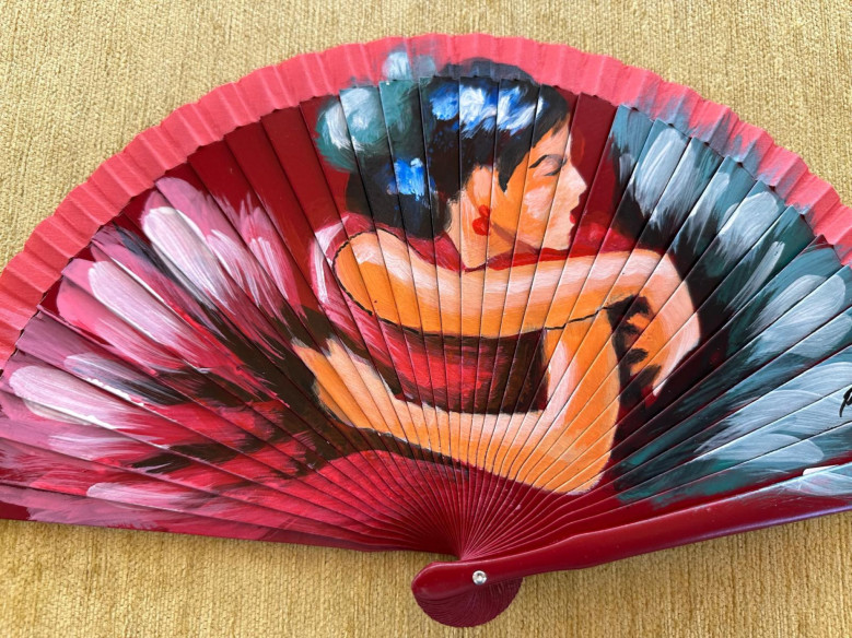 Abanico flamenca