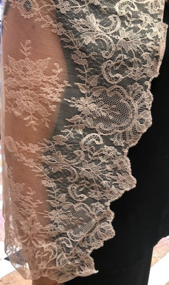 Mantilla máquina 100*220 empolvada