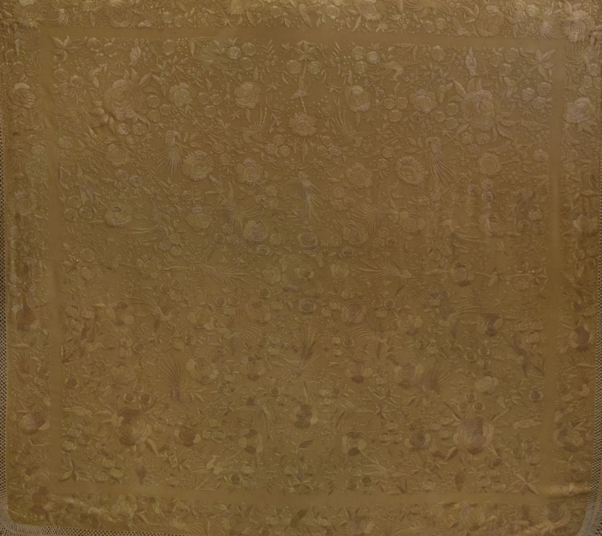 Mantón mano seda 135cm