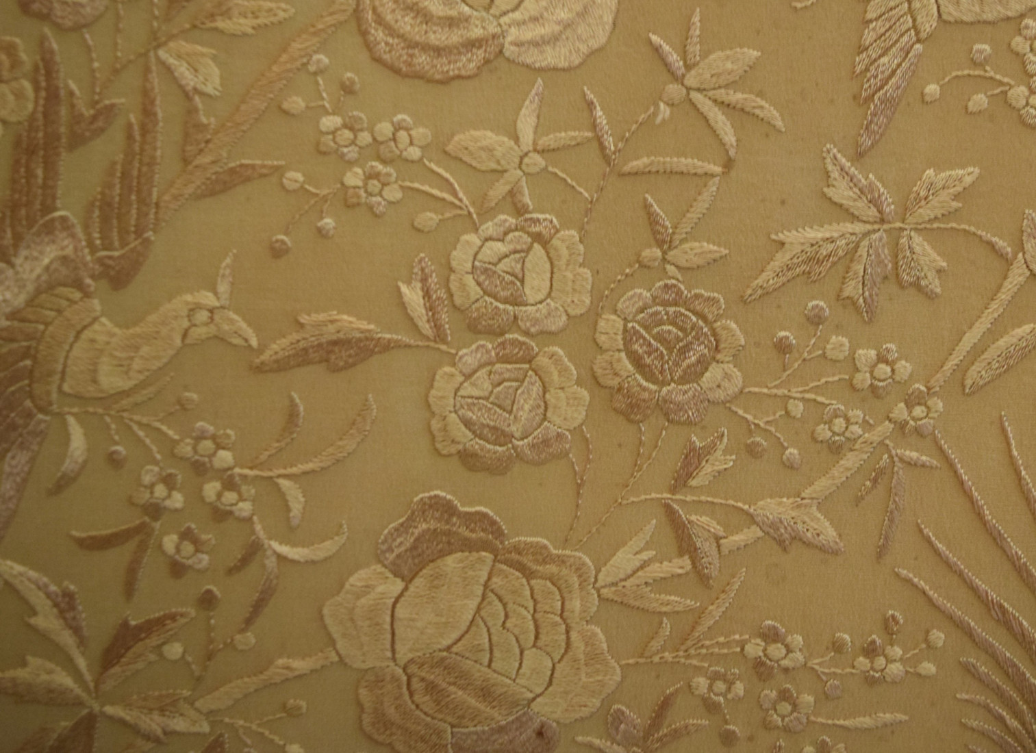 Mantón mano seda 135cm