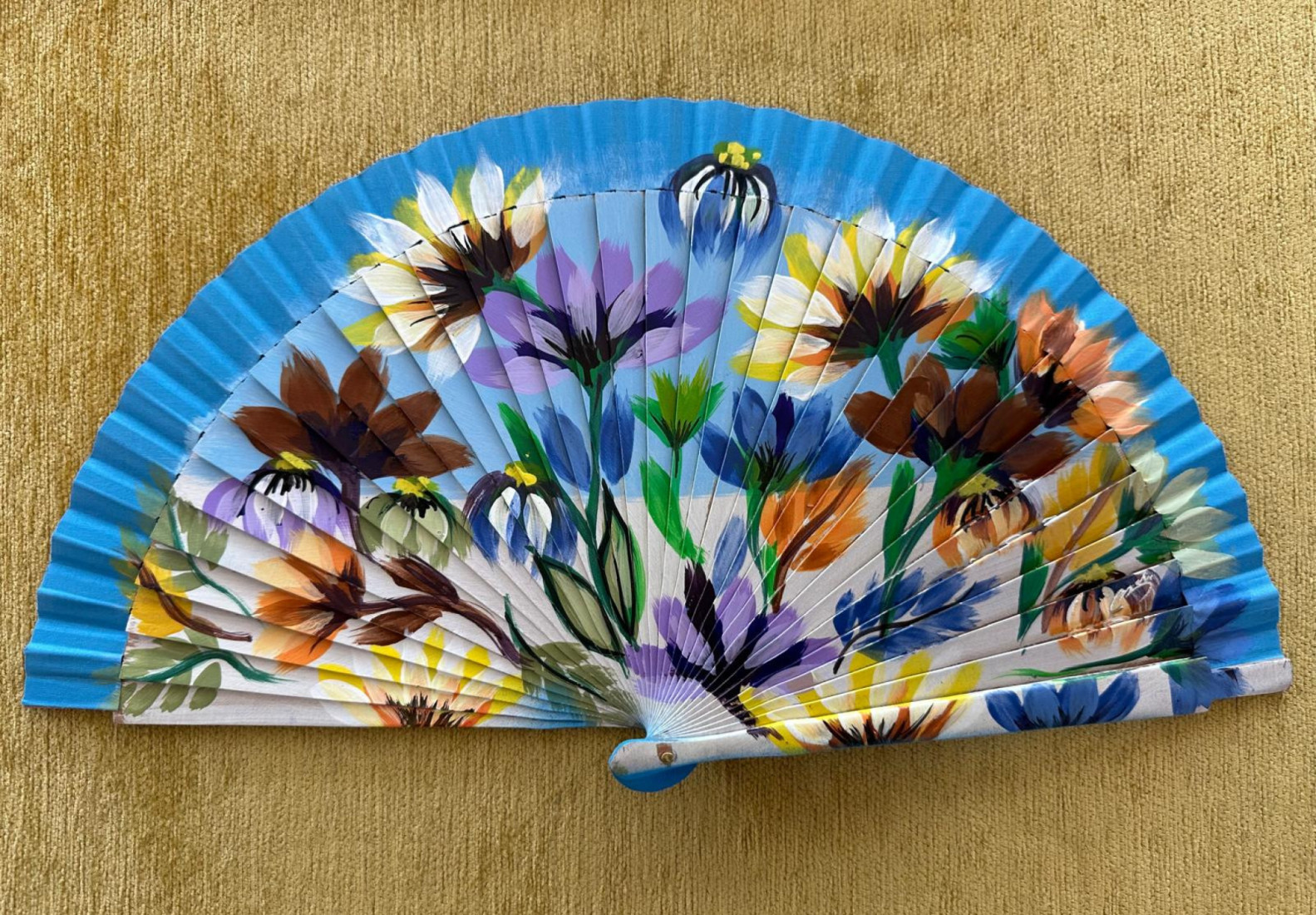 Abanico flores