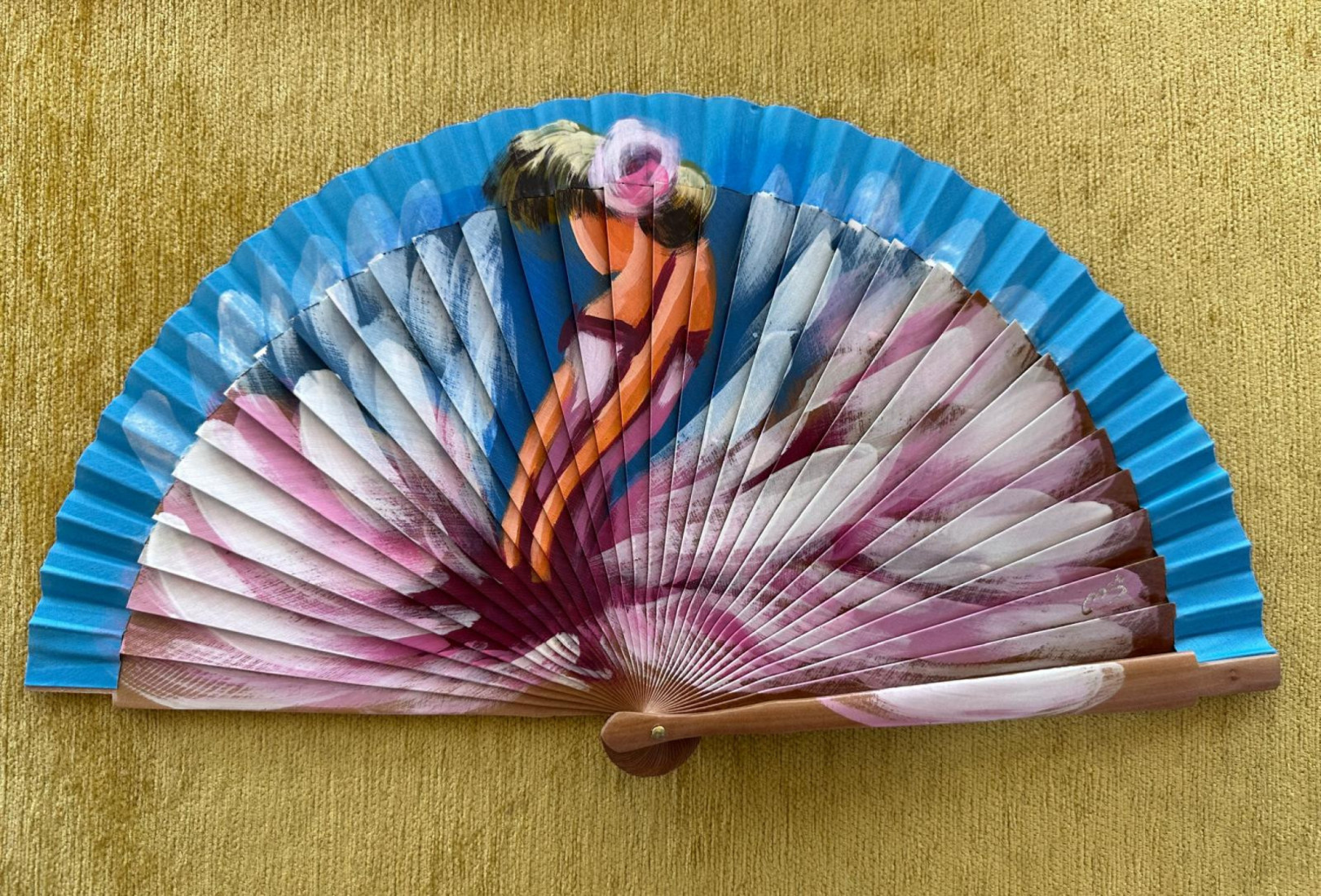 Abanico bailarina