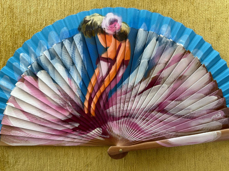 Abanico bailarina