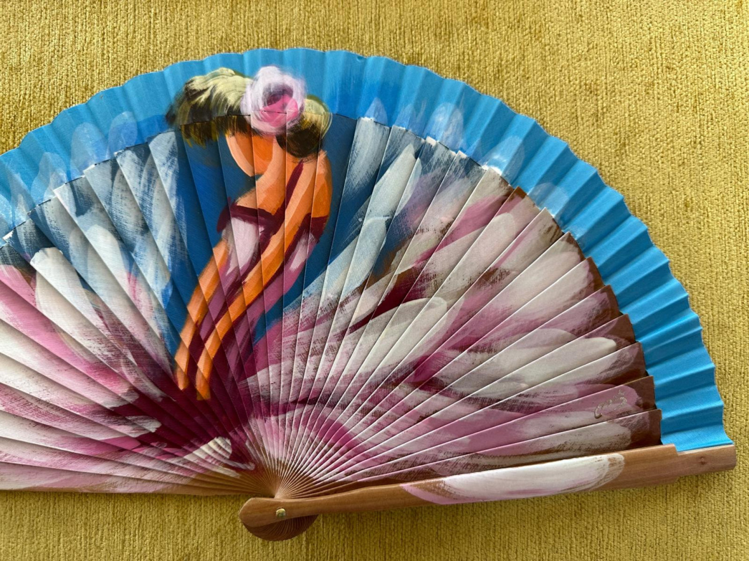 Abanico bailarina