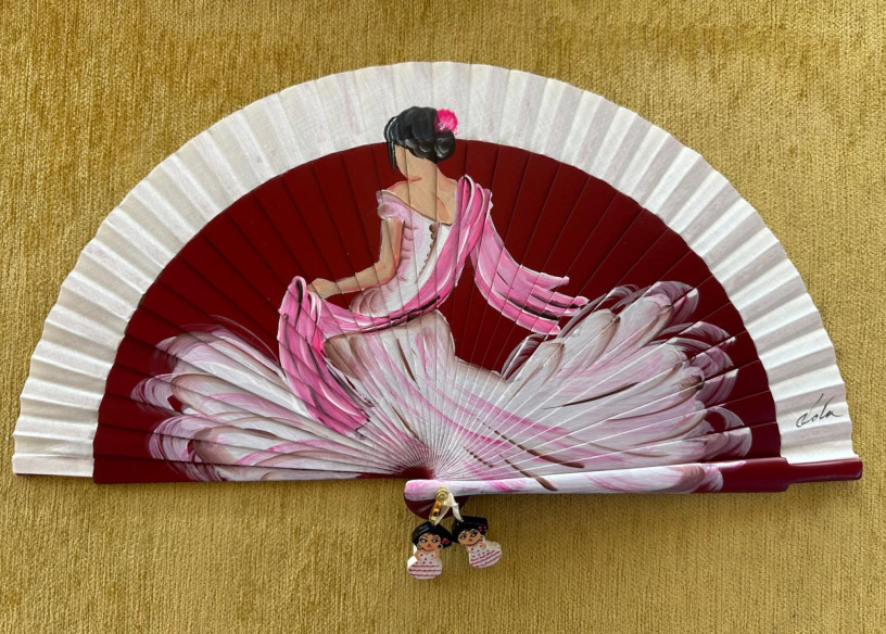Abanico bailarina