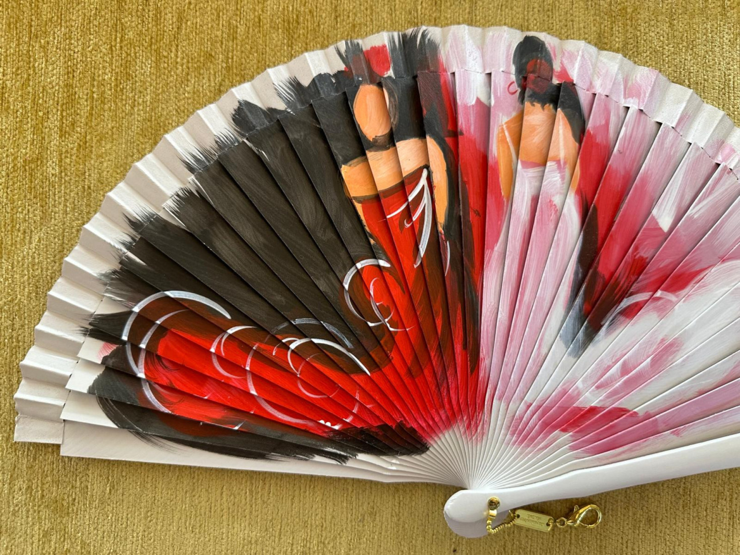 Abanico flamencas