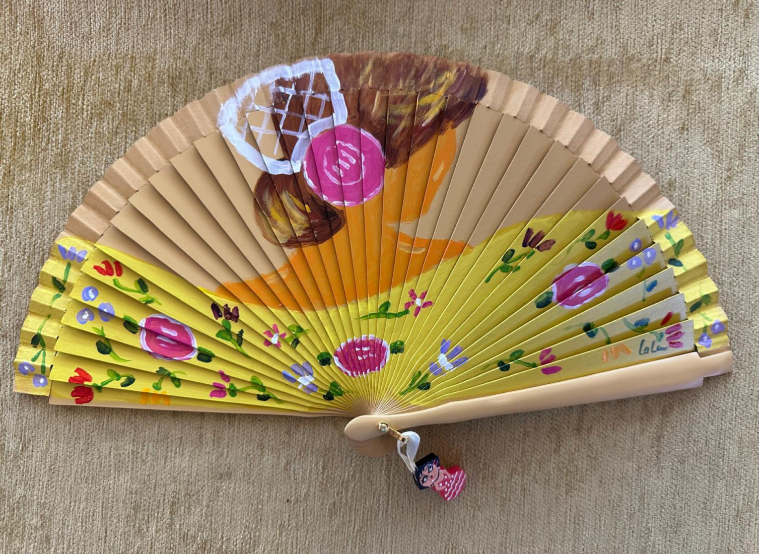 Abanico flamenca