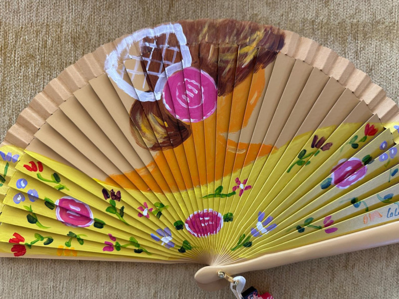 Abanico flamenca