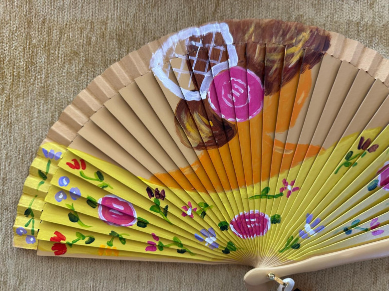 Abanico flamenca