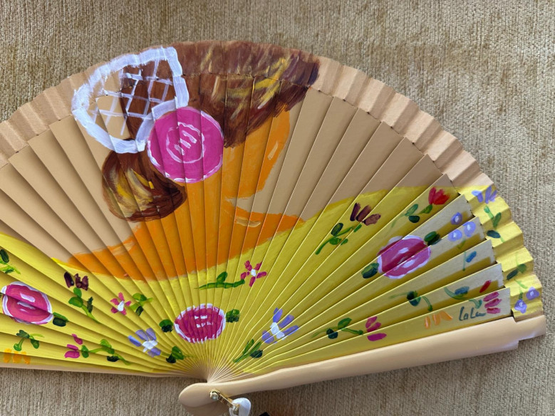 Abanico flamenca