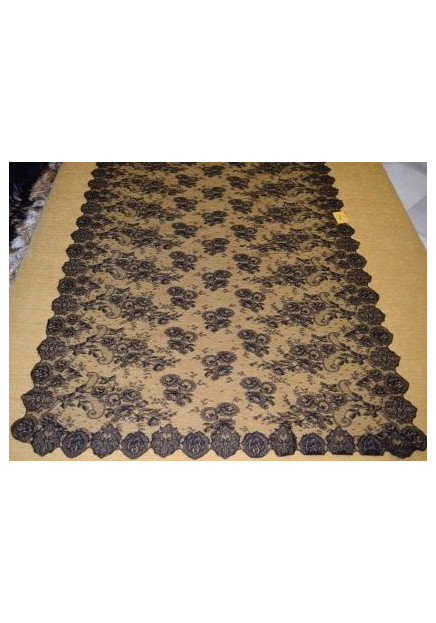 Mantilla chantilly máquina 100*220