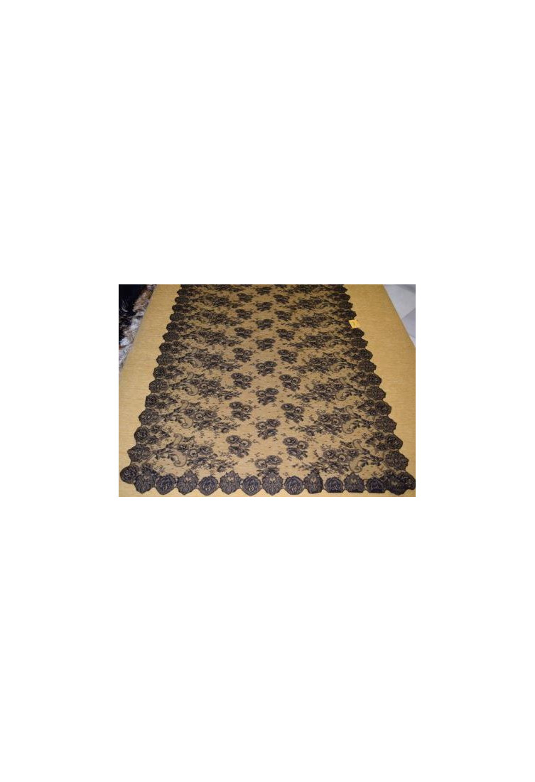Mantilla chantilly máquina 100*220
